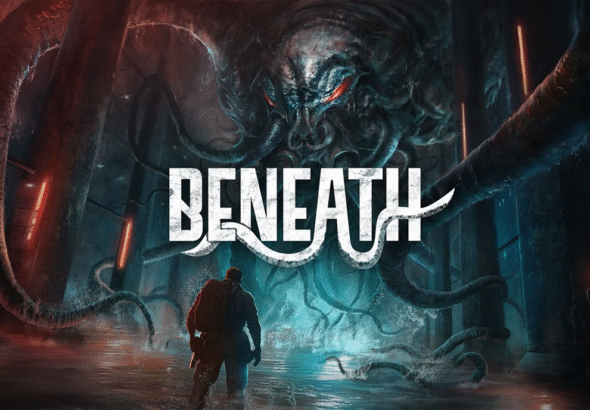 beneath