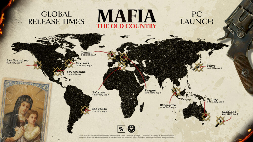 mafia the old country launch