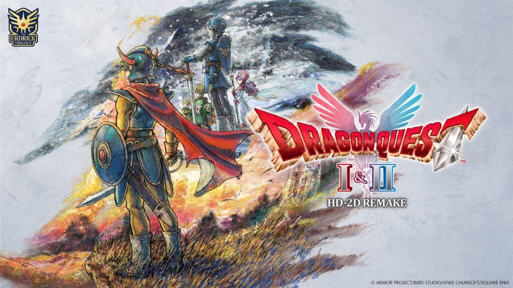 Dragon Quest I II HD 2D Remake cover