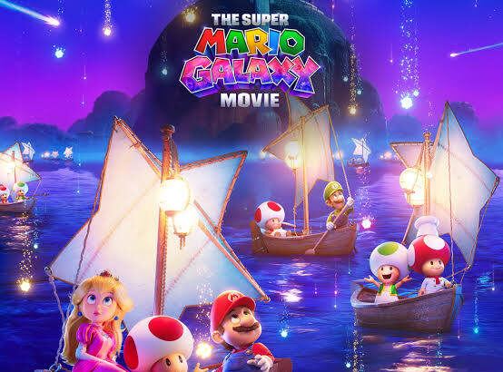 the super mario galaxy movie cover