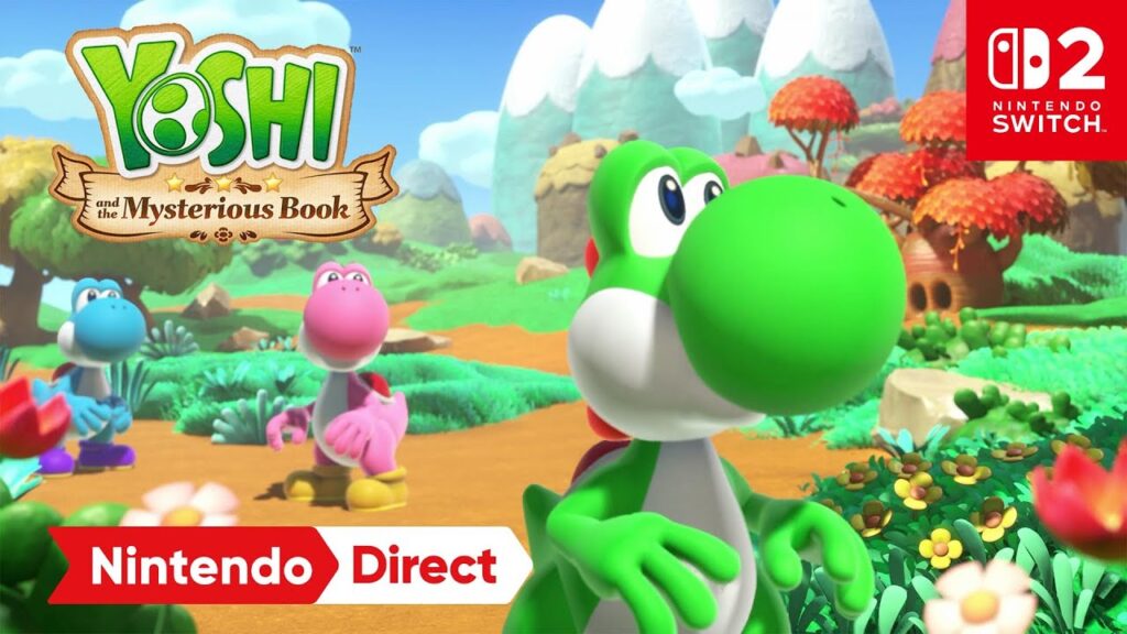yoshi and the mysterious book