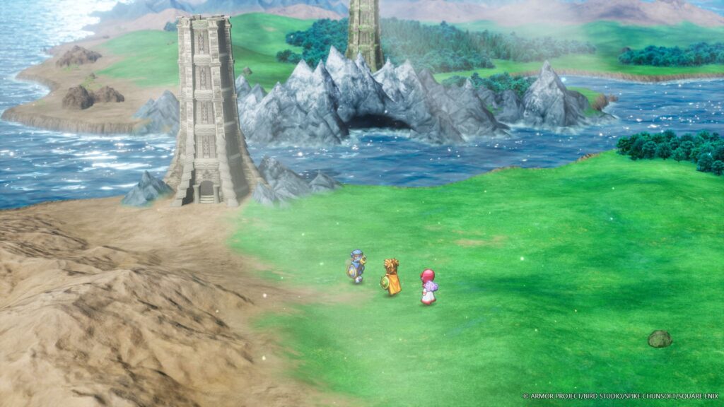 Dragon Quest I and II HD Remake cover
