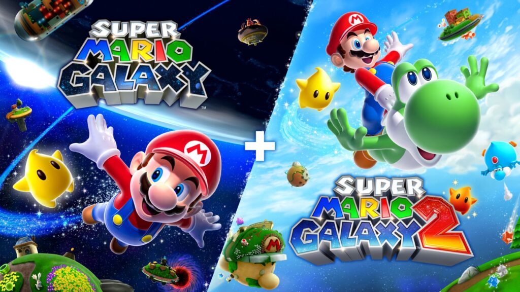 Super Mario Galaxy 1 2
