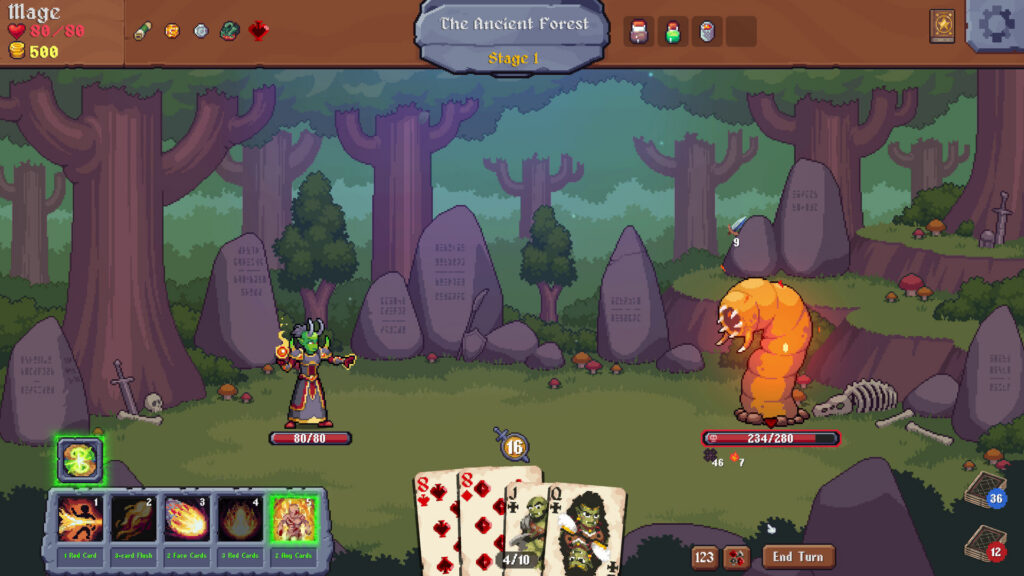 heroes of magic and cards gameplay