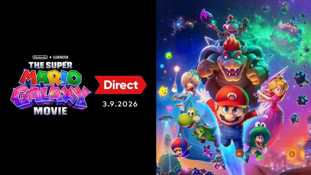 Mario Galaxy Movie Direct 2026
