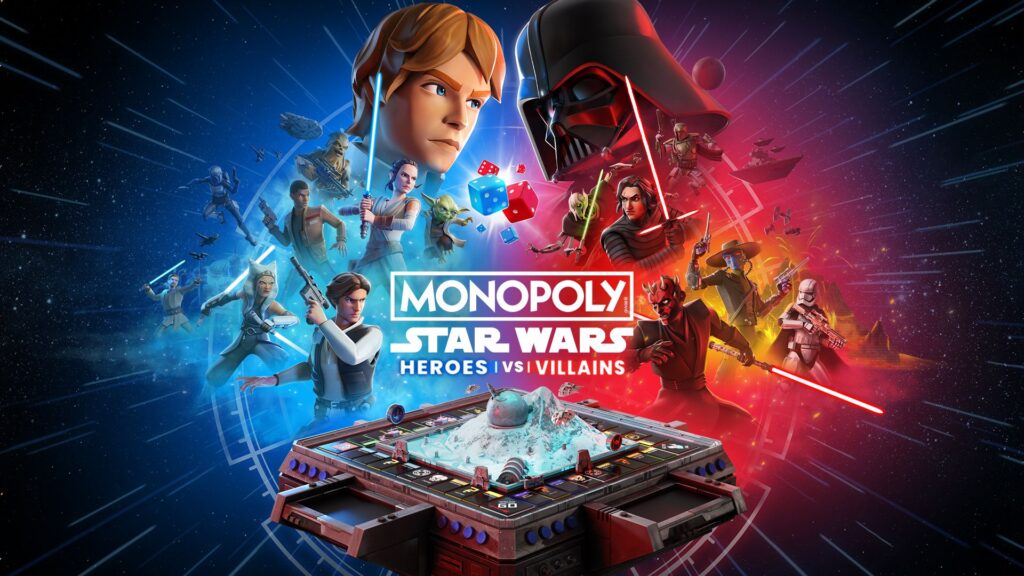 Monopoly Star Wars Heroes vs Villains cover