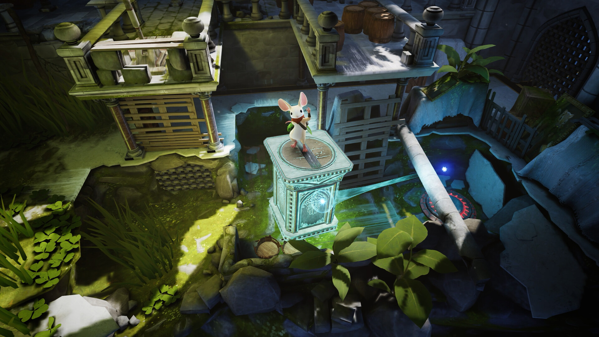 moss the forgotten relic